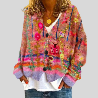 Evie | Floral Cardigan