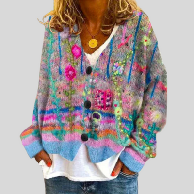 Evie | Floral Cardigan