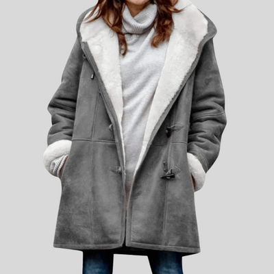 Deyse | Premium Suede Fleece Hooded Jacket