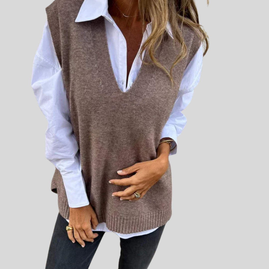 Rianna | Knit Sweater Vest