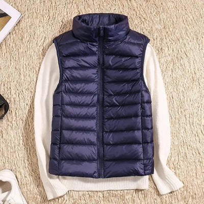 Milcah | Ultra Light Down Sleeveless Puffer Vest