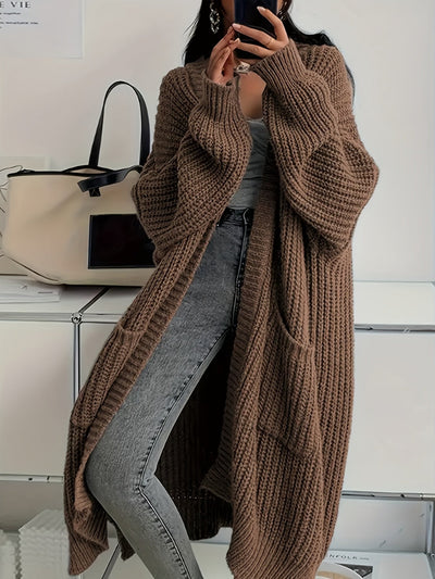 Leda | Cozy Longline Cardigan