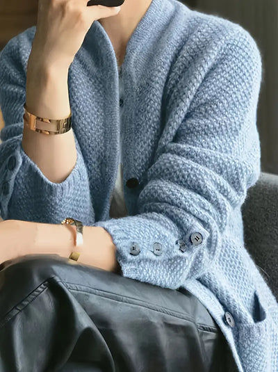 Kelly | Cozy Knitted Sweater Jacket