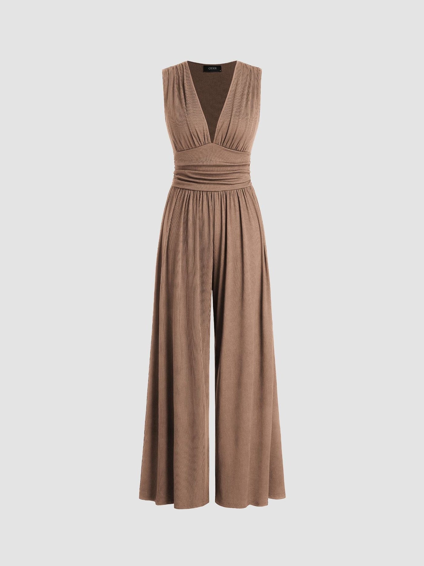 Selene – Chic Sleeveless Wide-Leg Jumpsuit