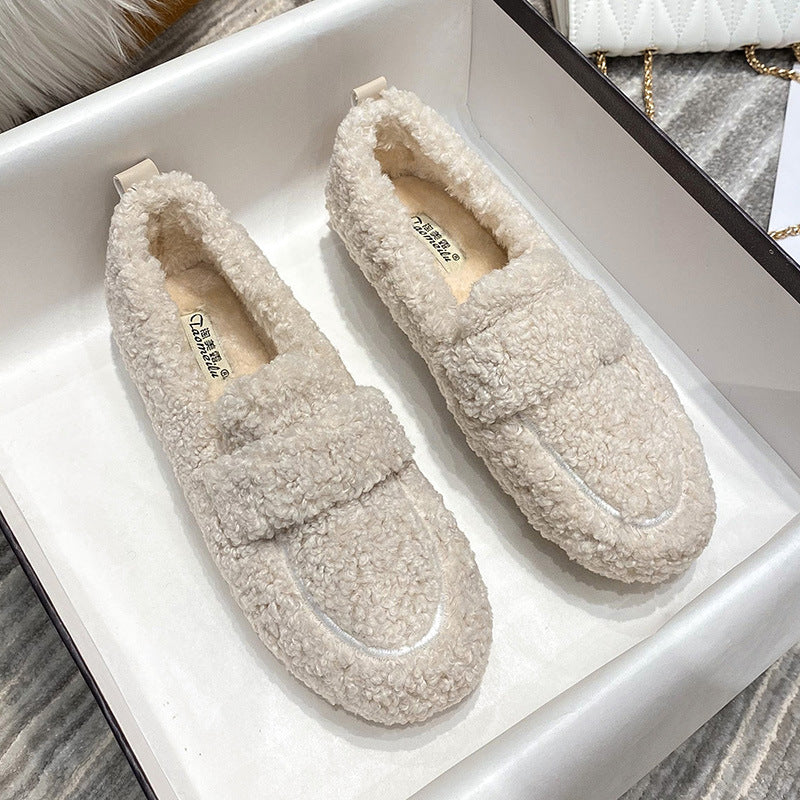 Faye™ | Cozy Wool Loafers