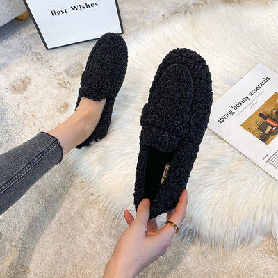 Faye™ | Cozy Wool Loafers