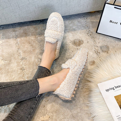 Faye™ | Cozy Wool Loafers