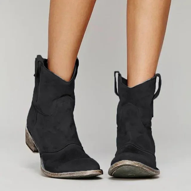 Siobhan | Vintage Western Ankle Boots