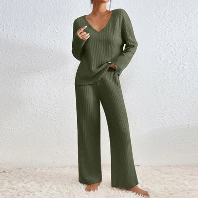 Evanthia | Top and Trousers Two-piece Set