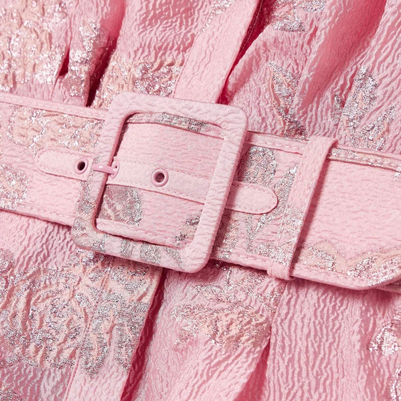 Beatrix | Pink Dress with Puff Sleeves