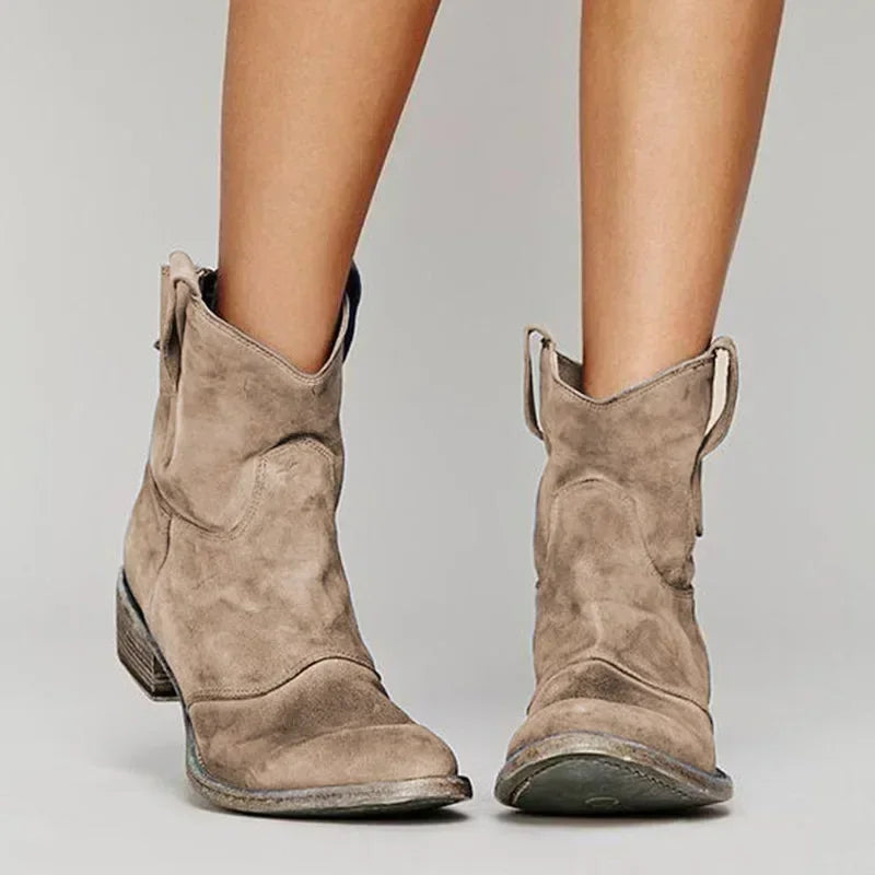 Siobhan | Vintage Western Ankle Boots