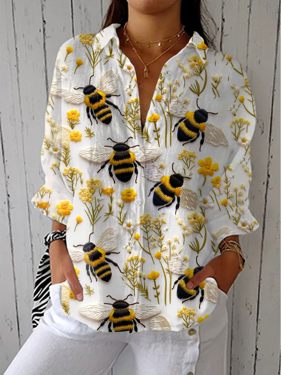 Caoimhe | Golden Bee Blouse