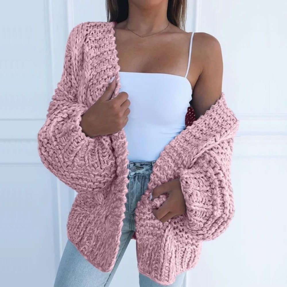 Meabh | Chunky Knit Relaxed Cardigan